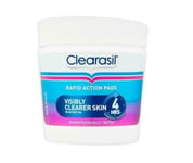 CLEARASIL RAPID ACTION 65 PADS VISIBLY CLEARER SKIN IN 4 HOURS