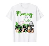 Mommy of The Wild One | Zoo's Happy Birthday Jungle Animal T-Shirt