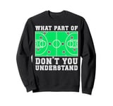 Funny Soccer Coach What Part Of Soccer Don't You Understand Sweatshirt