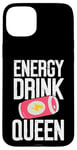 Coque pour iPhone 15 Plus Boisson énergisante Queen Energy Drink