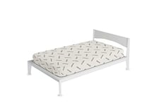 Italian Bed Linen MB Home Italy, Protège-Matelas, Polyester Blend, Anti-acarien, 1 Place et Demie 120x200 cm