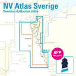 nv verlag NV-Chart SE 5.2, Västkusten Södra Kombipack Sjökort