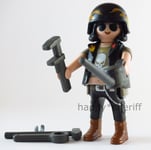 Playmobil moto motard mécanicien avec outils série mystère 13 9332 NEUF