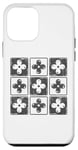 iPhone 12 mini Retro Colorful Checkered Flowers Tees Boho Floral Mom Spring Case