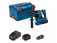 Bosch Professional Gbh 18V-28 Cf Sds-Plus Sladdlös Borrhammare 18 V Li-Ion Inkl. Batteri, Inkl. Laddare, Inkl. Väska (0611921002)