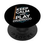 Didgeridoo Player Traditional Music Australian Culture PopSockets Adhesive PopGrip