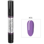 Nail Polish Pen No Need Base Top Coat Nail Gel Pen Nail Art Manicure Pen For GHB