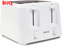 ®  Essentials  White  Toaster  4  Slice -  Dual  Control  with  6  Browning  Lev