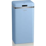 Swan Retro 45L Square Sensor Bin Kitchen Household Waste Bin, Blue - SWKA4500BLN