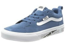 New Vans Boys Unisex Kids Filmore Suede/Canvas Sneaker Trainers Size UK 13 J