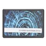 BU KING 2,5 tuuman SSD, musta nopea muovinen kovalevy pöytätietokoneiden kannettaville tietokoneille PC120GB