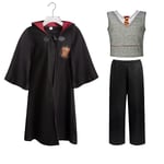 Harry Potter Hermione Granger Gryffindor Rollspel Uniform Kostym Set Present för Barn 3-14 År - Xin BOy Boy 11-14 Years