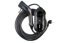 BC EV Charger 3,6 KW Chargeur de Voiture électrique Portable, Puissance de Charge Jusqu’à 3.6 KW, connecteur Type 2, câble de 5 mètres, boîtier Inclus