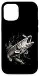 iPhone 15 Fishing Lover Pike Fish Design Case