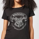 T-Shirt Femme Blason de Poudlard - Harry Potter - Noir - L