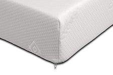 Starlight Beds - Single Mattress. 3ft Single Memory Foam Mattress. 6 Inch Deep with Removable Cover (3ft x 6ft3, 90cm x 190cm)