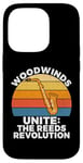 Coque pour iPhone 14 Pro Woodwinds Unite the Reeds Revolution Band Camp