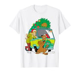 Christmas Scooby Doo Tree on Mystery Machine Shaggy T-Shirt