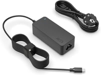 65W Type-C Chargeur Compatible Avec Dell-Latitude 5350 5450 5550 7450 7650 9450 7350 Detachable,Inspiron 14 16 7440 7640 7445,Xps 13 14 9340 9440,Precision 3490 3590 Alimentation Pour Pc Portable