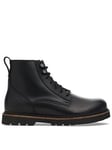 Birkenstock Men's Highwood Lace Up Mid Lve Boot - Black, Black, Size 9.5, Men