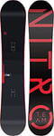 Nitro Team Pro Wide 22 Directional Twin All Mountain Freesytle Board Snowboard pour Hommes, Multicolore, 157