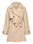 Classic Trench Coat With Belt Beige Mango