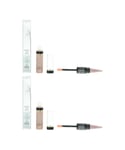 Lancome Womens Kajal Lip Duo Lipstick + Gloss 5.6ml - 02 Silver Storm x 2 - NA - One Size