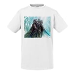 T-Shirt Enfant World Of Warcraft Roi Liche Arthas Jeux Vidéo