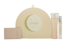 GHOST SWEETHEART GIFT SET 30ML EDT + 9.5ML EDT + POCKET MIRROR - WOMEN'S. NEW