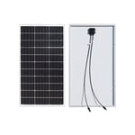 Kit de panneaux solaires, production d'énergie 100 W, chargeur extérieur, panneau solaire 100 W