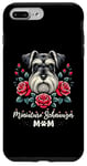 iPhone 7 Plus/8 Plus Roses Flowers Miniature Schnauzer Mom Schnauzers Case