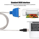 Usb To 1284 Printer Cable Adapter Standard Cn36 Interface Usb To Parallel Set