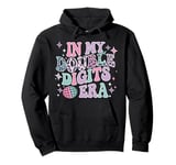 In My Double Digits Era Retro 10 Year Old 10th Birthday Girl Pullover Hoodie