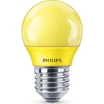 Philips E27 klotlampa, 3,1W, gul