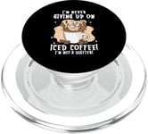 Iced coffee a warm delicious alternative - Iced Coffee PopSockets PopGrip for MagSafe