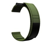 INF Bracelet en Nylon pour Garmin Fenix 6X/5X/3/3 HR/D2 Charlie/Descent MK2 26mm de Large