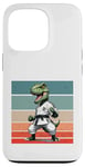 Coque pour iPhone 13 Pro T.Rex Karate Gi Ceintures noires Force de position puissante