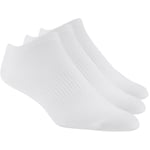 Reebok Crossfit Inside Thin 3 Pack Training Socks White Arch Support Gym Mens