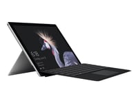 Microsoft Surface Go Type Cover - Keyboard - Med Styreflate, Akselerometer - Bakgrunnsbelyst - Storbritannia - Svart - Kommersiell - For Surface Go, Go 2