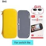 Rangement Pour Nintendo Switch Lite,Mini,Étui De Protection,4 Couleurs Ou 4 Ensembles - Type Yellow-Gray Case