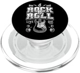 Chemises Rock & Roll, I Love Rock Music, Rock & Roll Freedom PopSockets PopGrip pour MagSafe