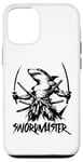 Coque pour iPhone 12/12 Pro Shark Swordmaster - Amoureux de requin samouraï vintage