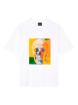 Paul Smith Regular Fit Skull T-Shirt, White/Multi