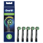 Oral-B - CrossAction Sorte Erstatningshoder 5 Stk