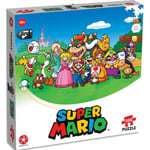 Puzzle de 500 pièces Winning Moves avec Mario et ses amis.