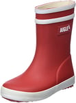 Aigle Boy's Unisex Kids Baby Flac 2 Rain Boot, Red New, 3.5 UK Child