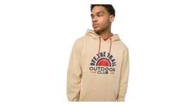 Sweat a capuche vans outdoor club beige