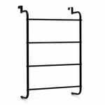 Over the Door Hanging Towel Rail with 4 Bars Towel Rack Holder Modern Bathroom