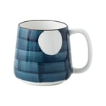 DUKAILIN Espresso Cups Hand Printing Ceramic Cup Underglaze Style 350Ml Large Capacity Breakfast Cup Coffee Milk Mug Couple Mug