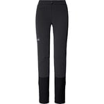 Millet - Pierra Ment' Pant W - Pantalon de Ski Femme - Déperlant et Résistant - Ski, Ski de Randonnée - Noir